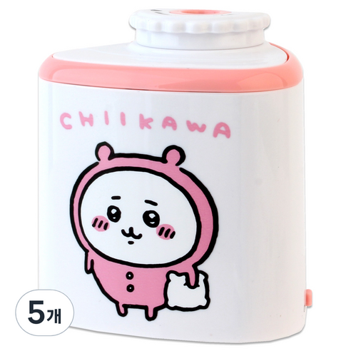 먼작귀 자동 연필깎이, 핑크, 5개