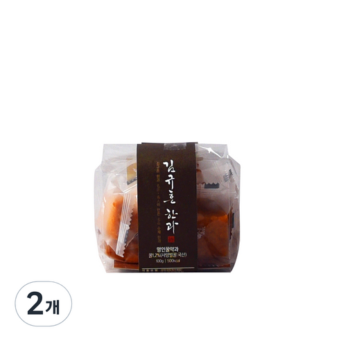 명인 김규흔한과 페스츄리형 명인꿀약과 띠지형, 100g, 2개