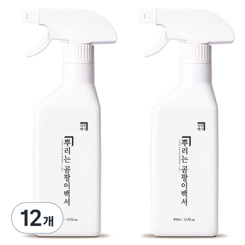 살림백서 뿌리는 곰팡이제거제, 400ml, 12개