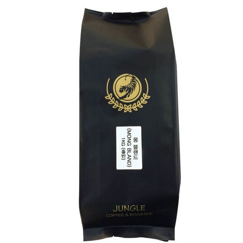 정글인터내셔널 몽블랜드 로스팅 커피, 홀빈, 1kg