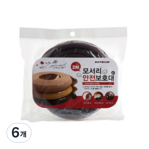 모서리 안전 보호대 L1021, 6개
