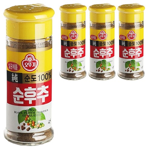 오뚜기 순후추, 45g, 4개