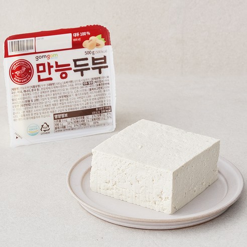 곰곰 만능두부, 500g, 3개