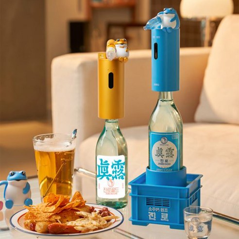 인테코에이티 진로 골드 소주 디스펜서, 혼합색상, 1개