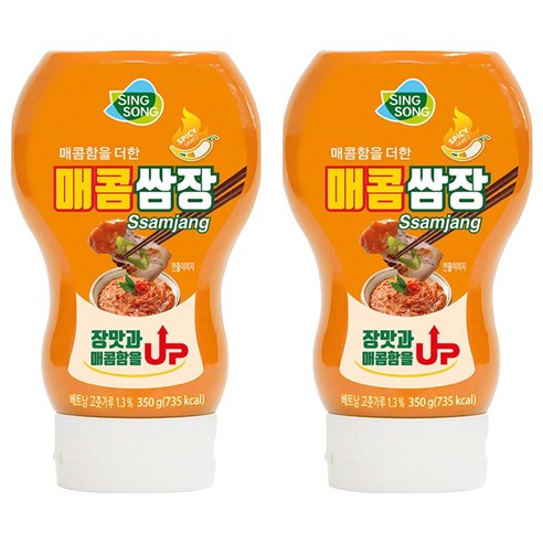 신송 매콤쌈장, 350g, 2개