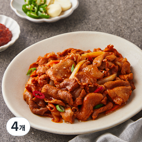셰프초이스 얼리지 않아 더 신선한 고추장 불고기 (냉장), 800g, 4개