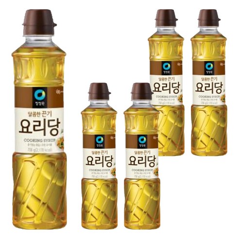 청정원 달콤한 끈기 요리당, 700g, 5개