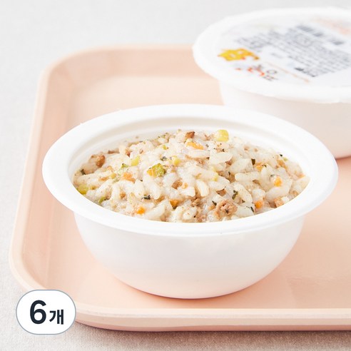 짱죽 완료기 13개월부터 이유식 한우잡채밥, 180g, 6개, 혼합맛(한우/잡채)