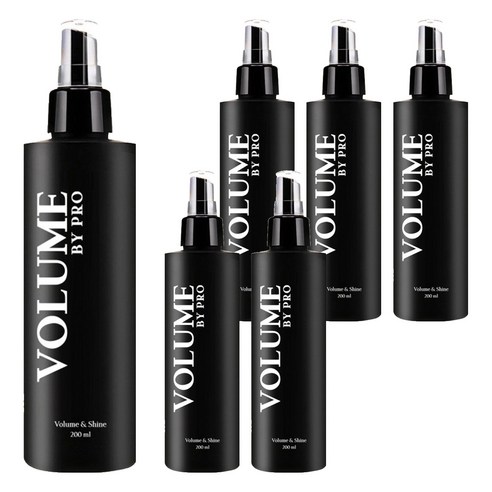볼륨바이프로 볼륨 앤 샤인 헤어왁스, 6개, 200ml
