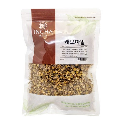 인차 캐모마일 꽃차 허브, 100g, 1개, 1개입