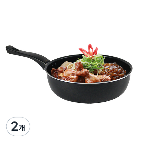 오스벨 인덕션 IH 소테팬, 28cm, 2개