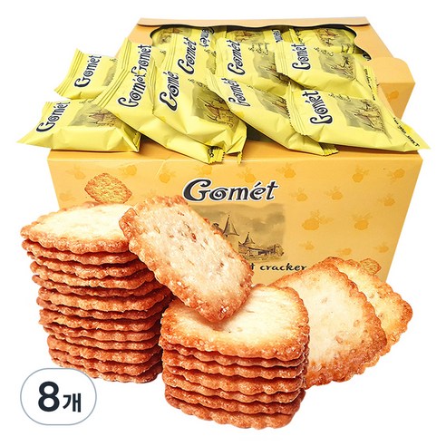 뉴트리365 고멧 참깨 코코넛 크래커, 520g, 8개