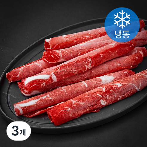 육감하누 1등급 샤브샤브 (냉동), 300g, 3개