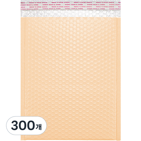 마켓감성 컬러 안전 봉투 베이지, 300개