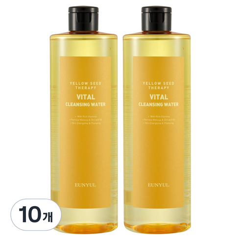 은율 옐로우씨드 바이탈 클렌징워터, 500ml, 10개