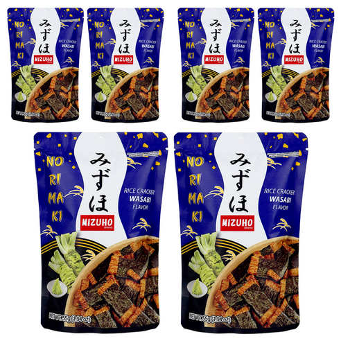 미즈호 노리마끼 와사비, 6개, 55g