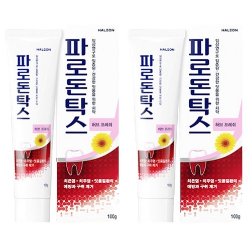 파로돈탁스 허브 프레쉬 치약, 100g, 2개