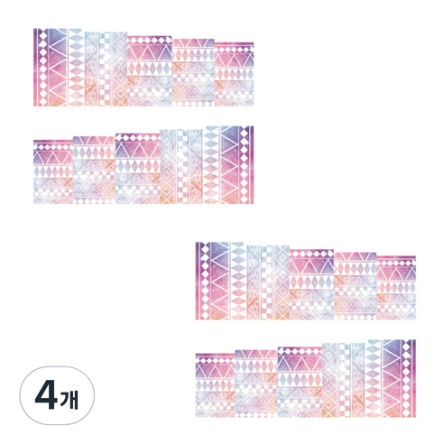 뷰티팝 겨울 에디션 네일스티커 10p, 47, 4개