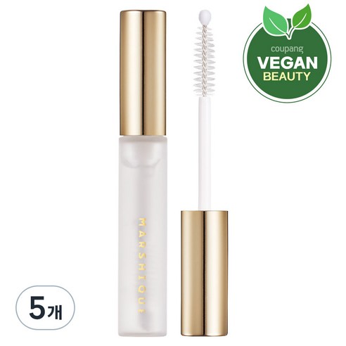 마르시끄 인리치드 속눈썹 눈썹 영양제, 7.5g, 5개