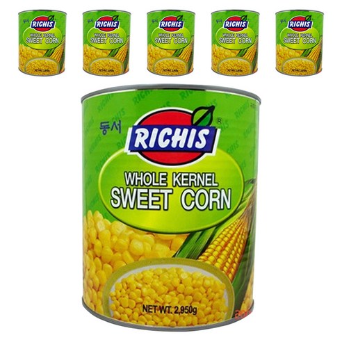 리치스 홀 커널 스위트 콘, 2.95kg, 6개