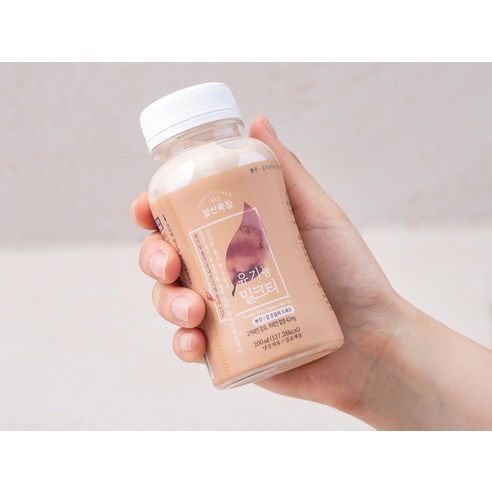 범산목장 유기가공식품 인증 유기농 밀크티 4p, 800ml, 1개