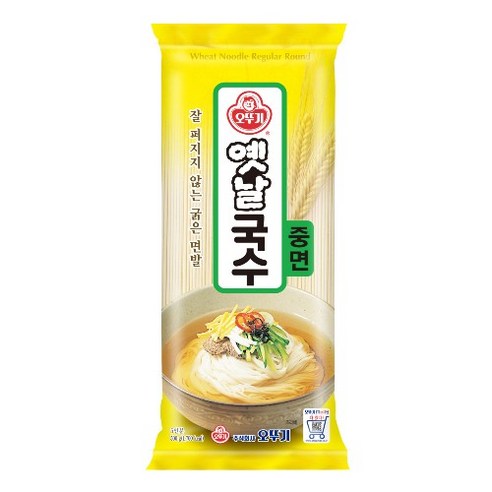 오뚜기옛날 국수 중면, 500g, 1개