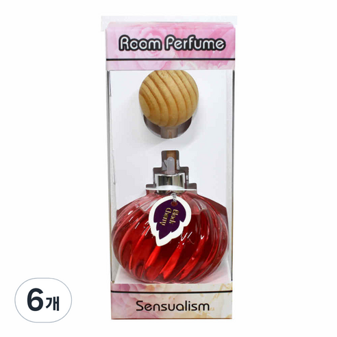 센슈얼리즘 노블레스 룸퍼퓸 실내방향제 블랙체리, 6개, 50ml, 과일/트로피칼향
