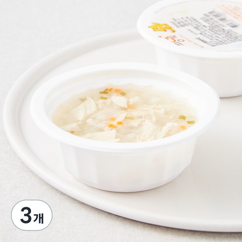 짱죽 이유식 닭고기영양진국 12개월부터, 혼합맛(닭고기), 160g, 3개