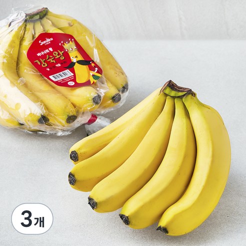스미후루 감숙왕 바나나, 1.2kg 내외, 3개