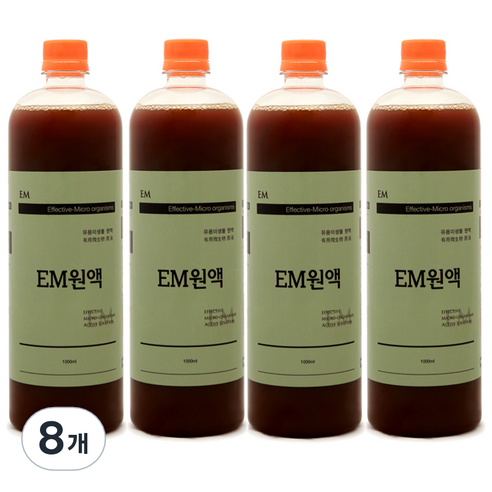 이엠그린 EM원액 본품, 1000ml, 8개