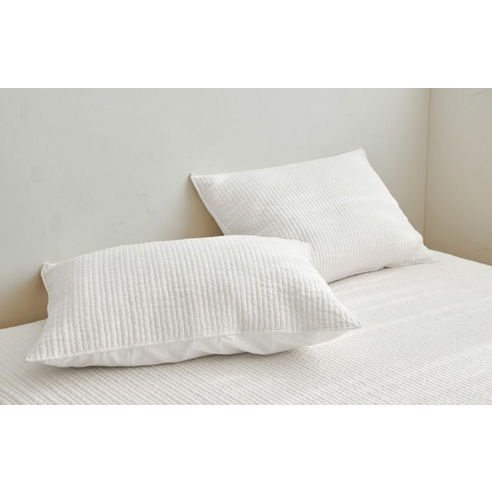 꿈결처럼 부드러운 휴식을 선사하는 쁘리엘르 코튼캔디 베개 커버