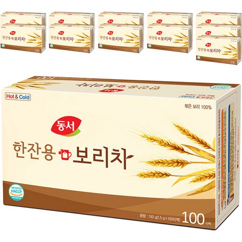동서 한잔용 보리차, 1.5g, 1200개