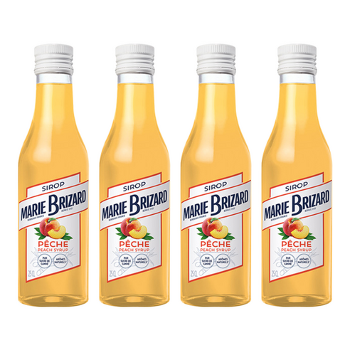 마리브리자드 피치 시럽, 250ml, 4개