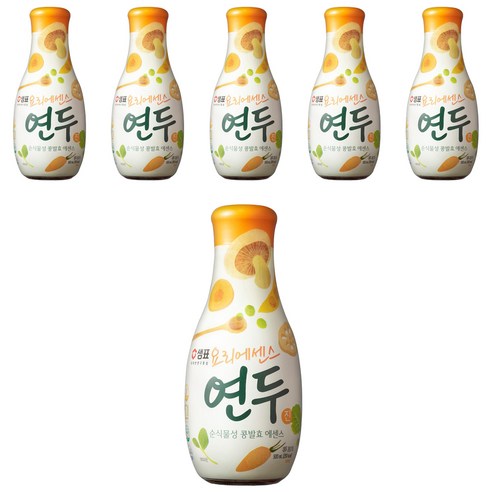 샘표 요리에센스 연두 진, 500ml, 6개