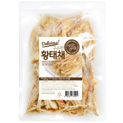 해맑은푸드 황태채, 400g, 1개