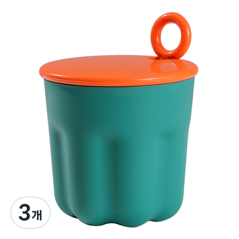 젤리 딥클렌징 포머 거품 생성기, 그린, 3개