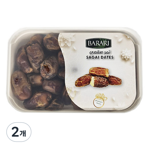 바라리 프리미엄 대추야자 사가이 데이츠, 500g, 2개