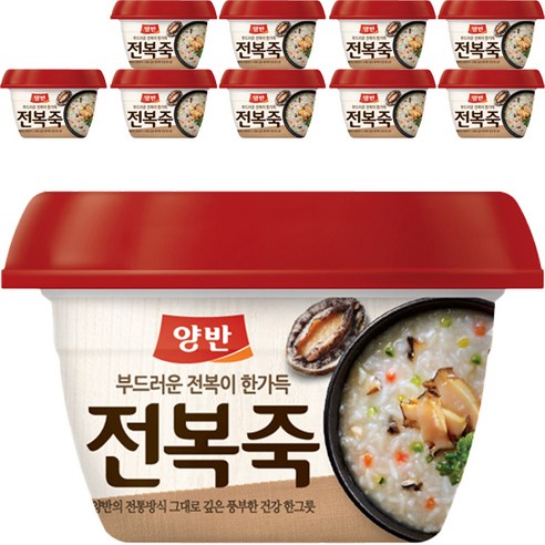 동원 양반 전복죽, 285g, 10개