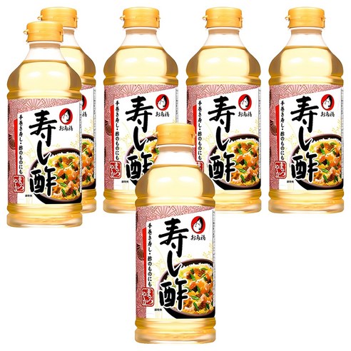 오타후쿠 스시스 초밥용 식초, 500ml, 6개