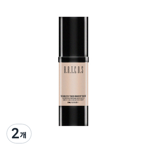 아트코스 씸레스 터치 메이크업 베이스 30ml, 02 데이지, 2개