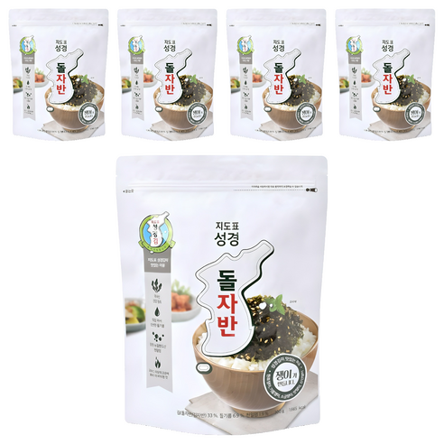 성경식품 돌자반, 300g, 5개