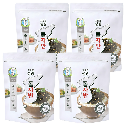 성경식품 돌자반, 300g, 4개