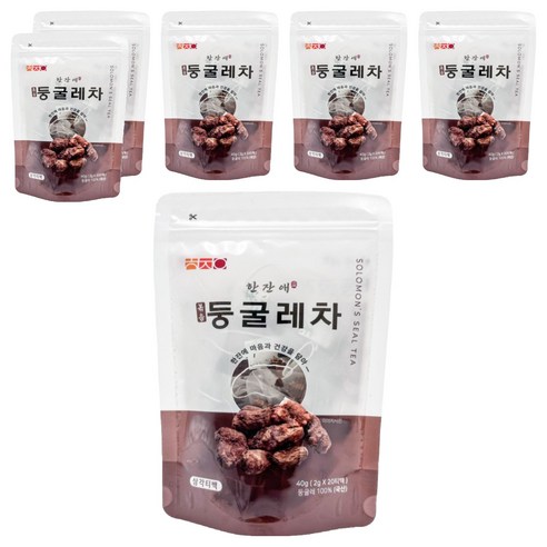 한잔애 볶음 둥굴레차, 2g, 20개입, 6개