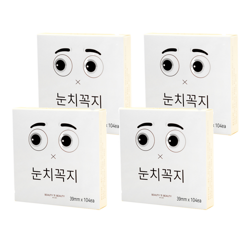 뷰티인뷰티 눈치꼭지 니플밴드 104p, 4개