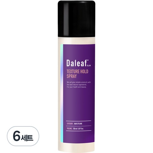 달리프 글램 텍스처 홀드 스프레이, 150ml, 6개