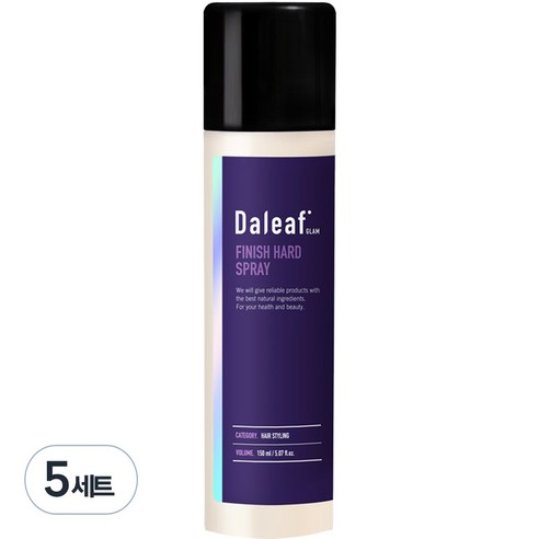 달리프 글램 피니쉬 하드 스프레이, 150ml, 5개