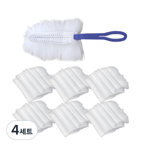 모나코올리브 더스트 캐쳐스 본품1세트 + 리필 30p, 혼합색상, 4세트