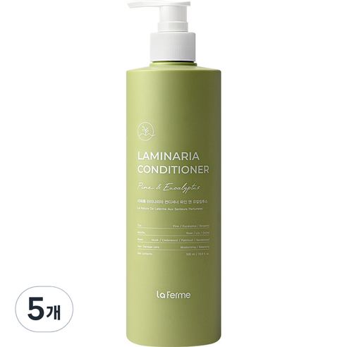 라페름 라미나리아 컨디셔너 파인 앤 유칼립투스, 5개, 500ml