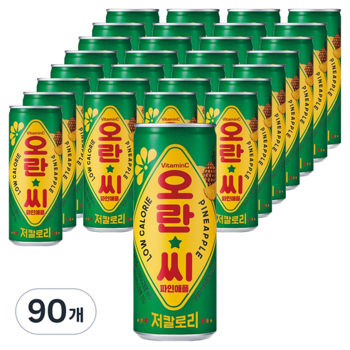 동아오츠카 오란씨 파인애플 탄산음료