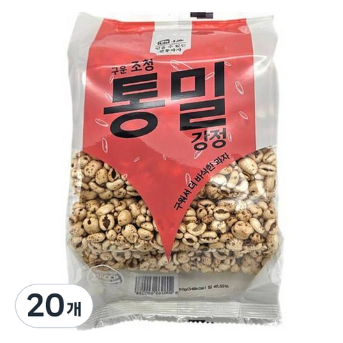 CIELLIFE 구운 조청 통밀강정, 90g, 20개